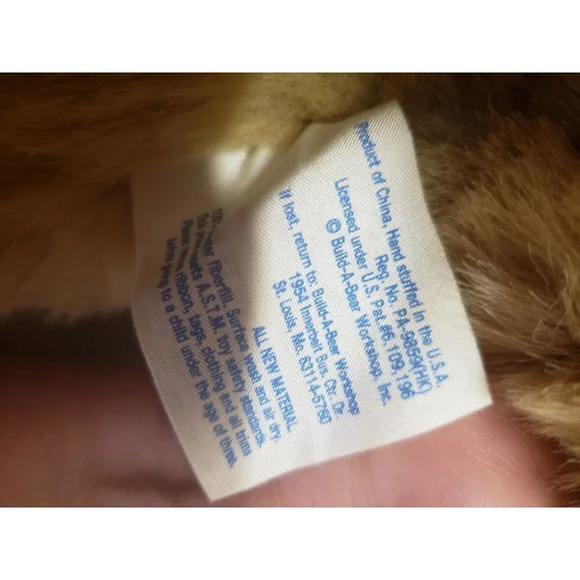 Build a Bear Bunny Plush Stuffed Animal. - Picture 4 of 5